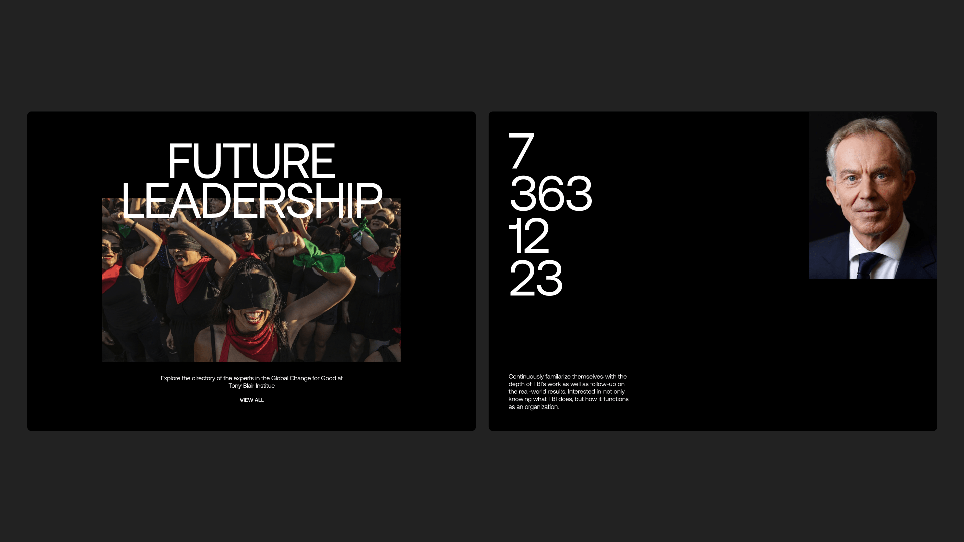 Tony Blair Institute — Change