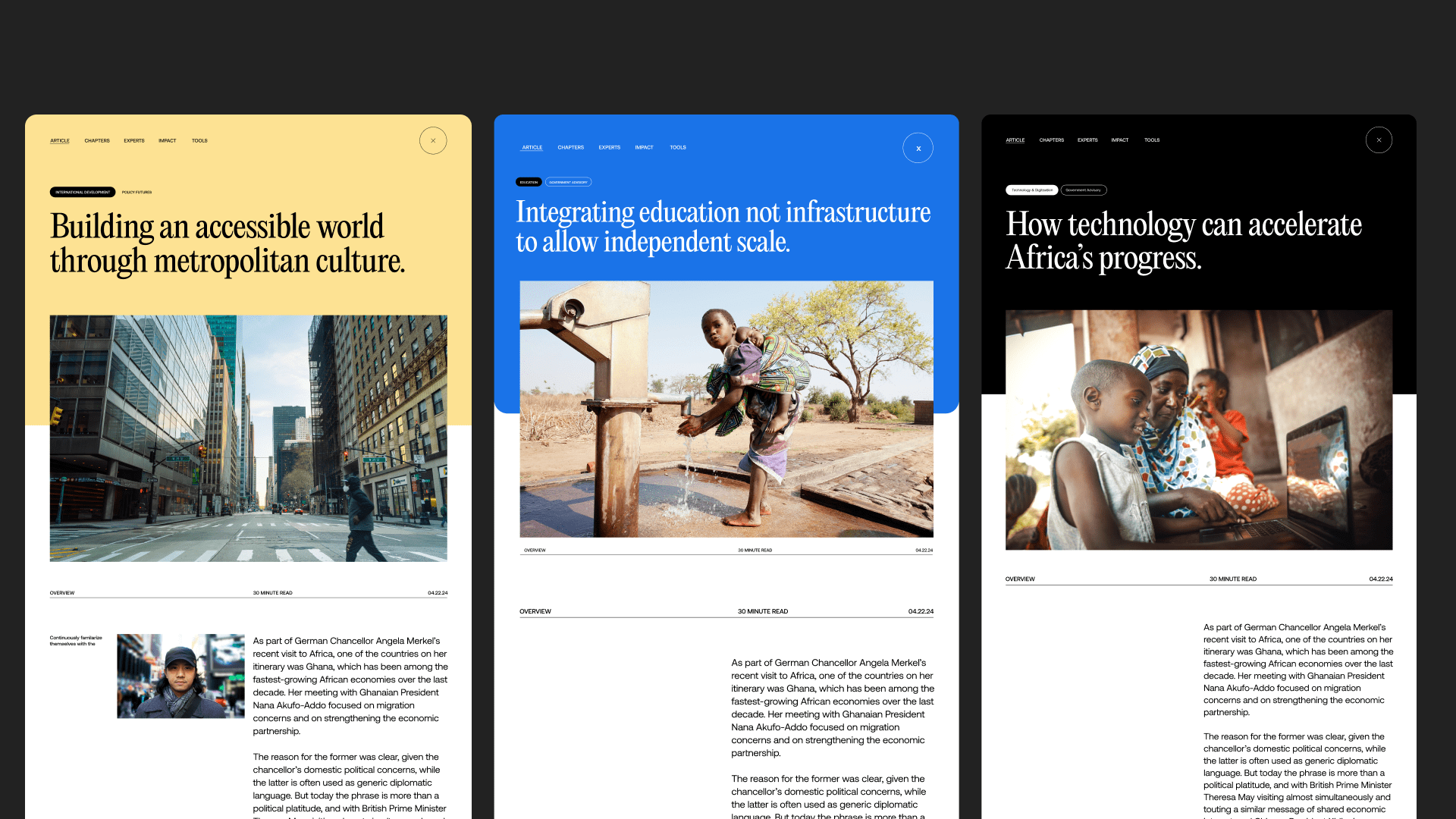 Tony Blair Institute — Change
